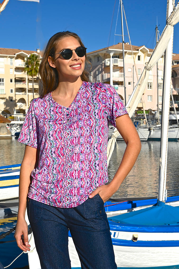 Tuniques manches courtes Brigitte