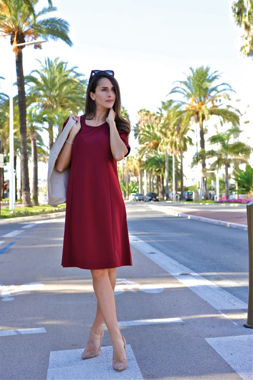 Robe Carlita (manches courtes)