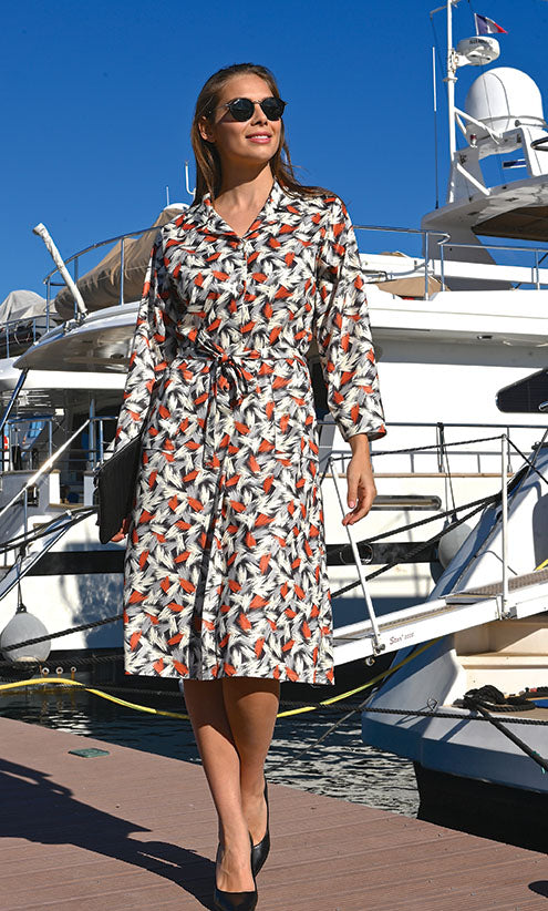 Robe Chantal Medicalisee (manches courtes)
