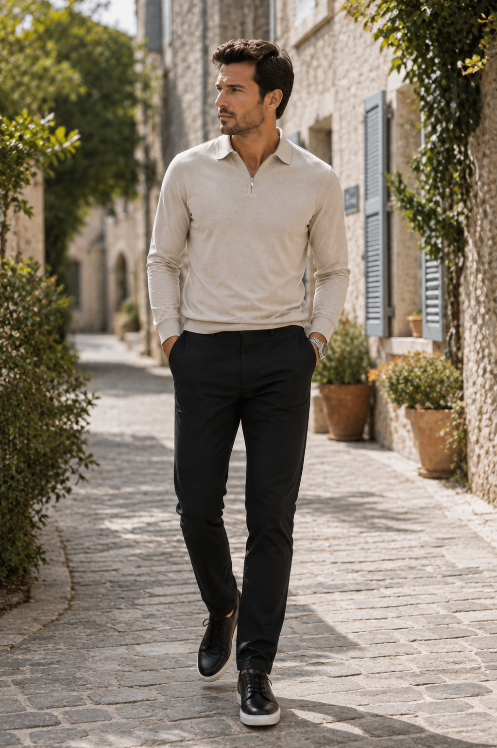 Pantalon Luc (braguette)