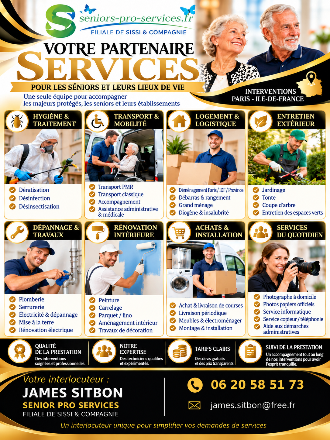 Senior Pro Services – Votre partenaire services