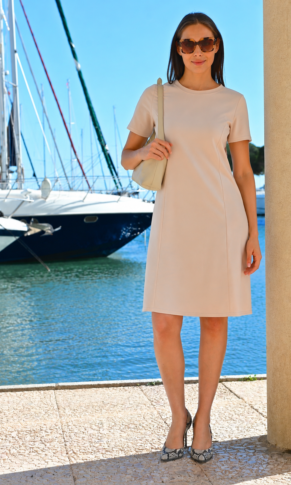 Robe Carlie Médicalisée ( manches longues/manches courtes)