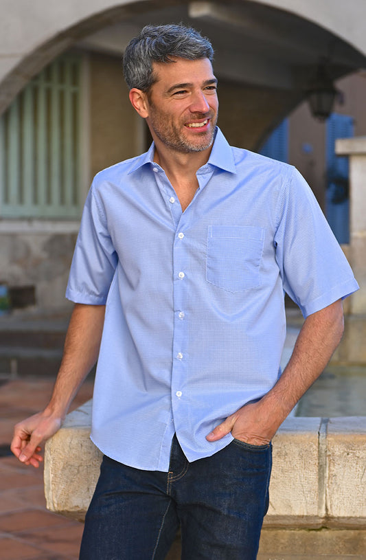 Chemise manches courtes André