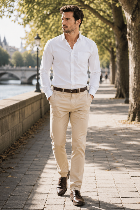 Pantalon Luc (braguette)