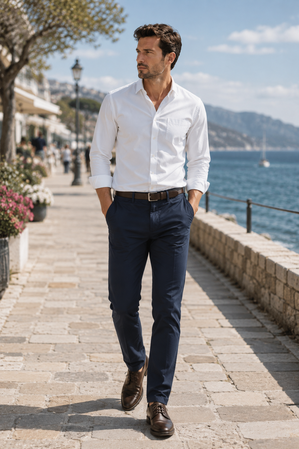 Pantalon Luc (braguette)