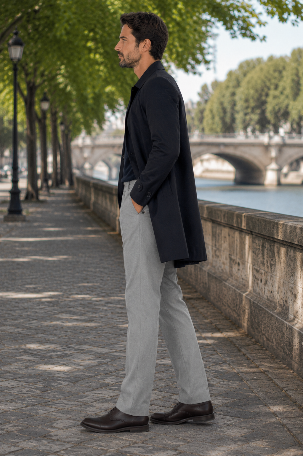 Pantalon Confort (braguette)