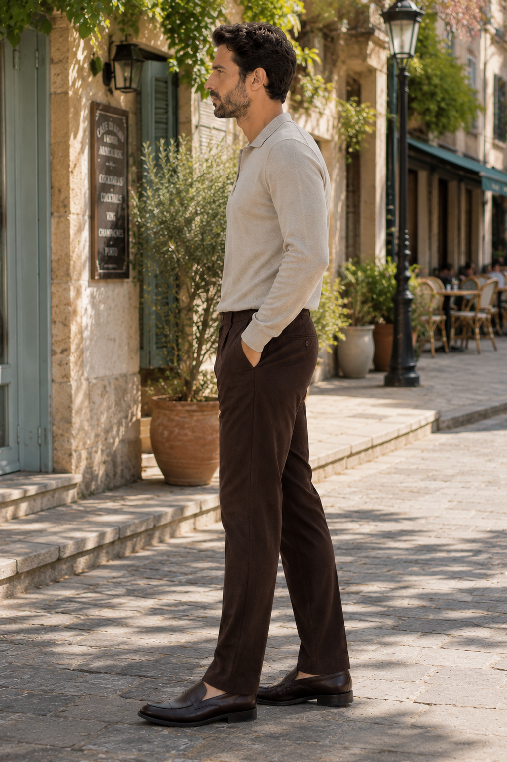 Pantalon Confort (braguette)