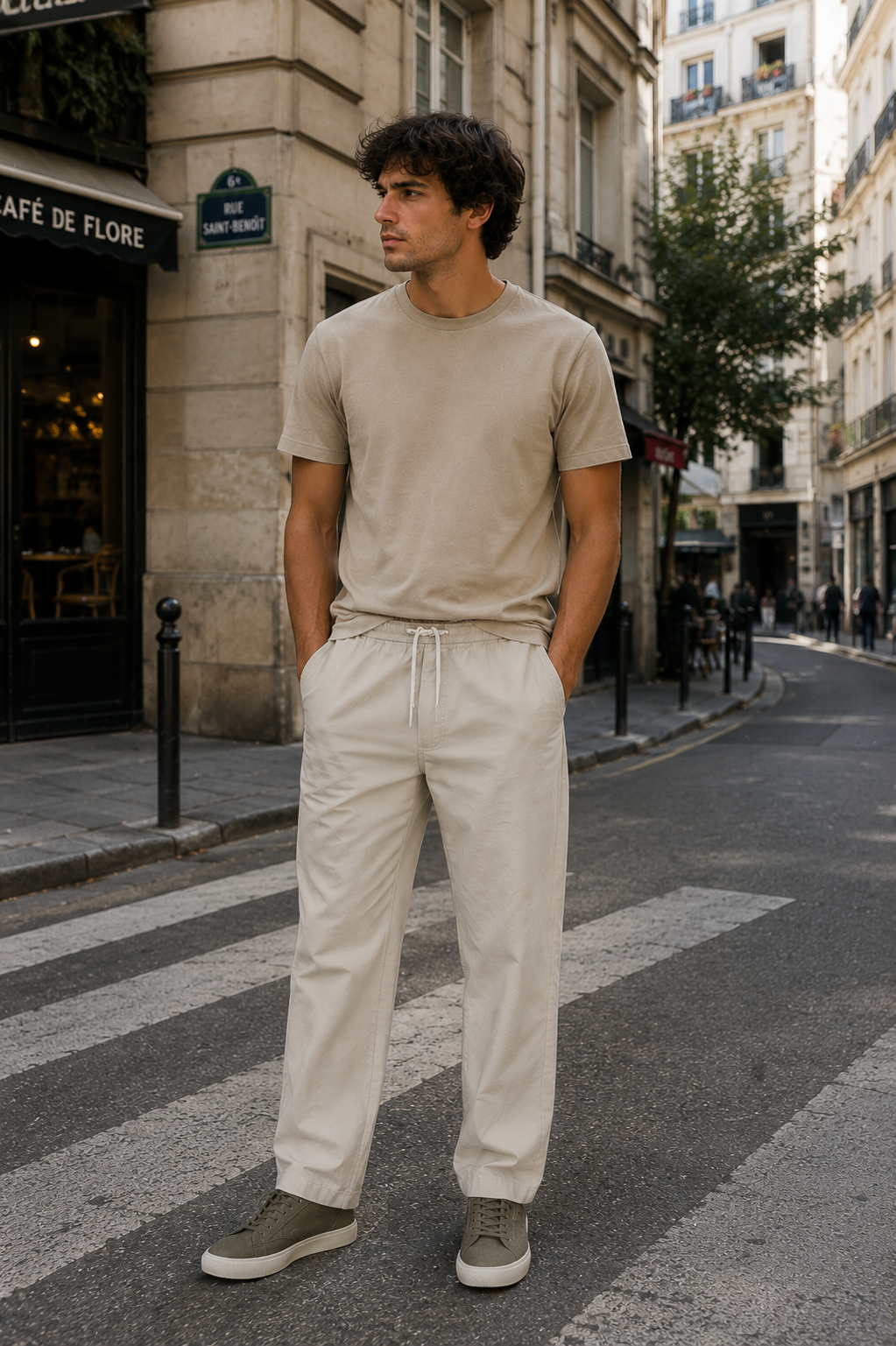 Pantalon Patrick (ceinture élastique)