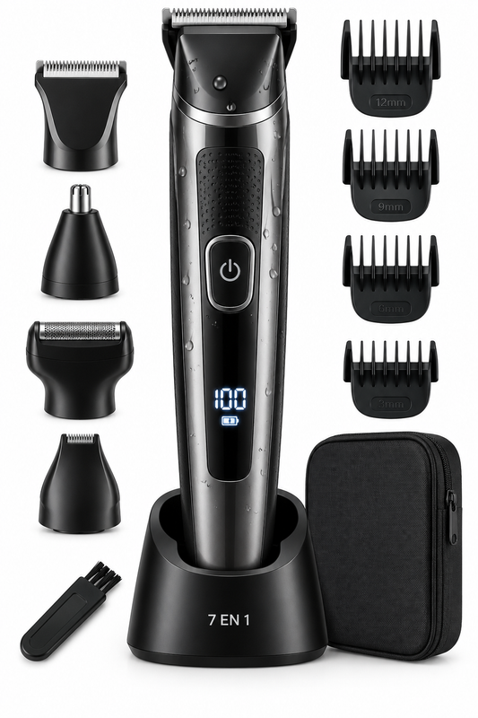 Tondeuse Electrique (Barbe, nez, oreilles, corps)