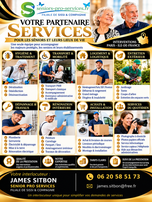 Senior Pro Services – Votre partenaire services