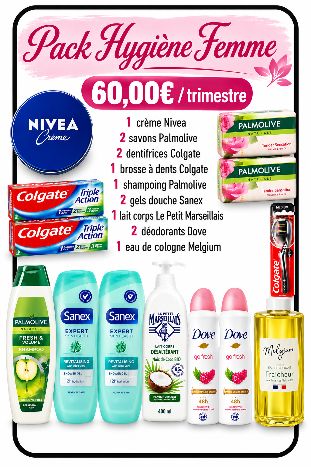 Pack Femme|(trimestre)