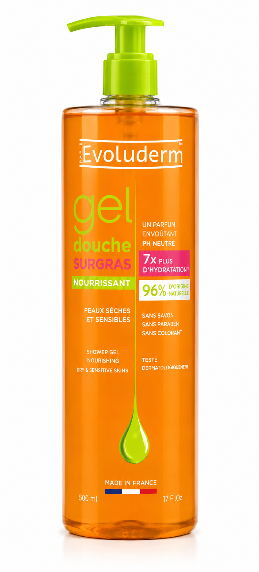 Gel douche surgras