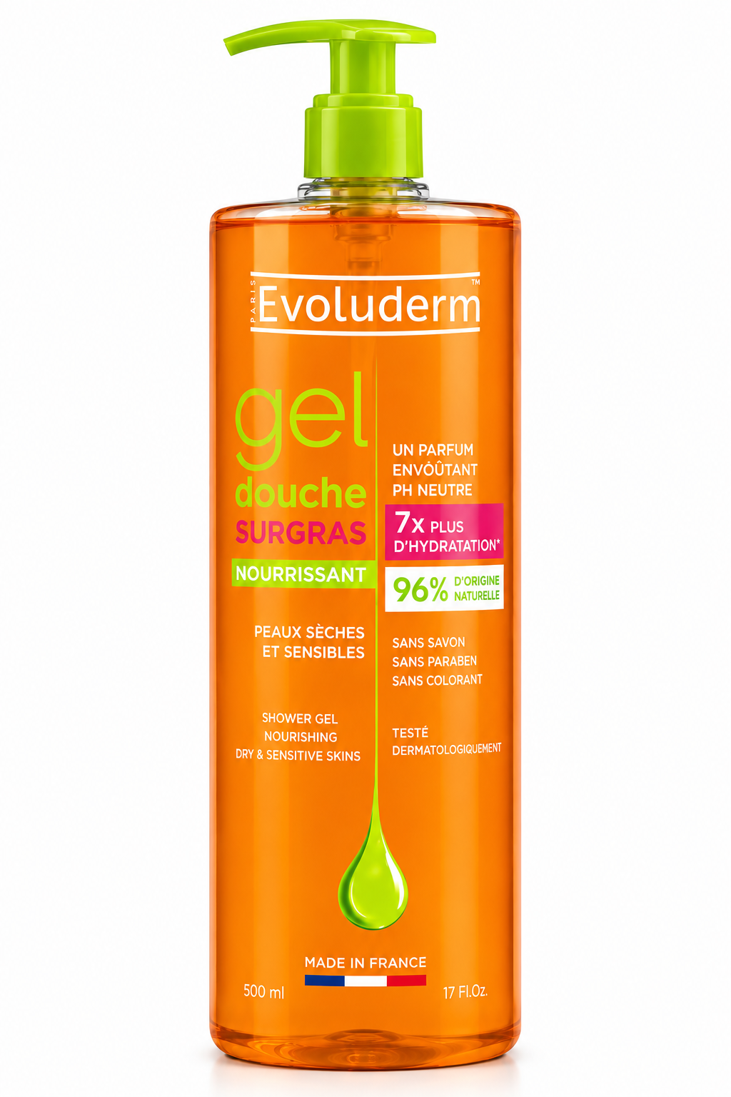 Gel douche surgras