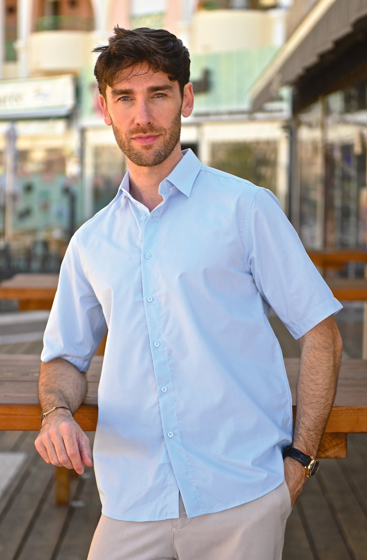 Chemise David  (manches courtes)