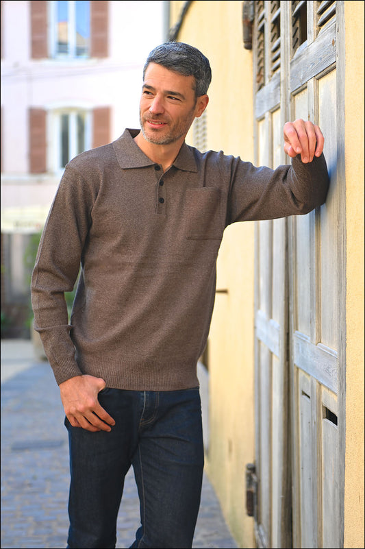 Polo manches longues Didier