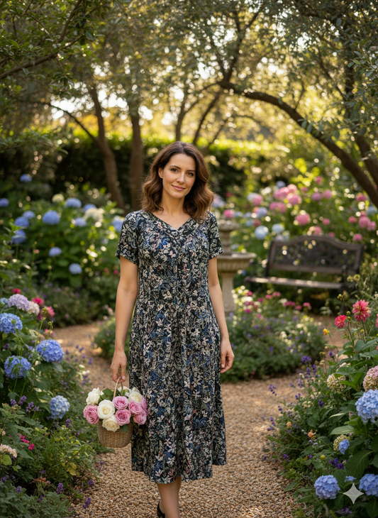 Robe manche courte Élodie