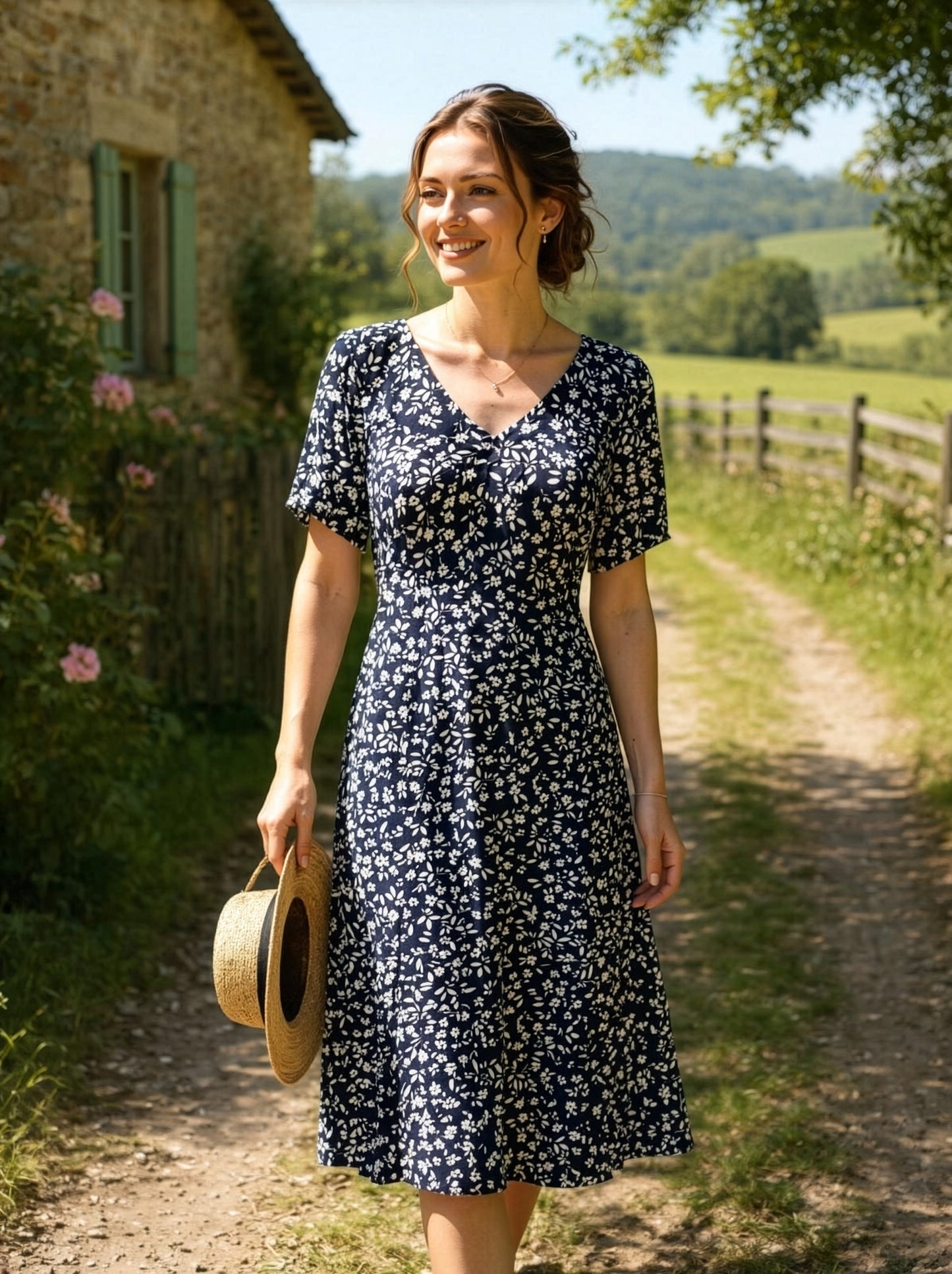 Robe Elodie (manches courtes)
