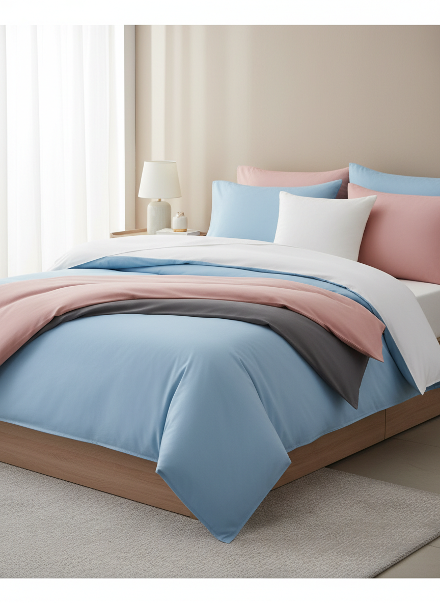 Housse de couette Lit 140 + 2 taies