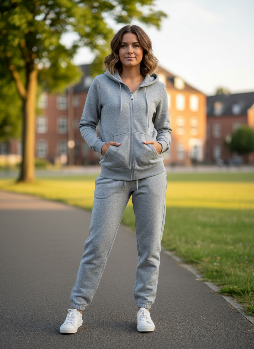 Ensemble jogging gilet zippé (Emilie)