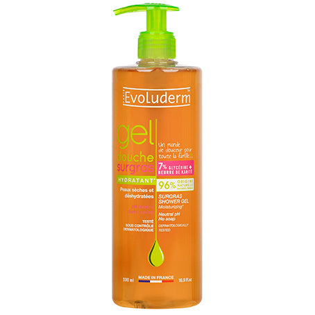 Gel douche surgras Evoluderm