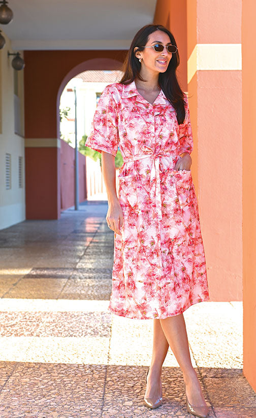 Robe Martine manches courtes