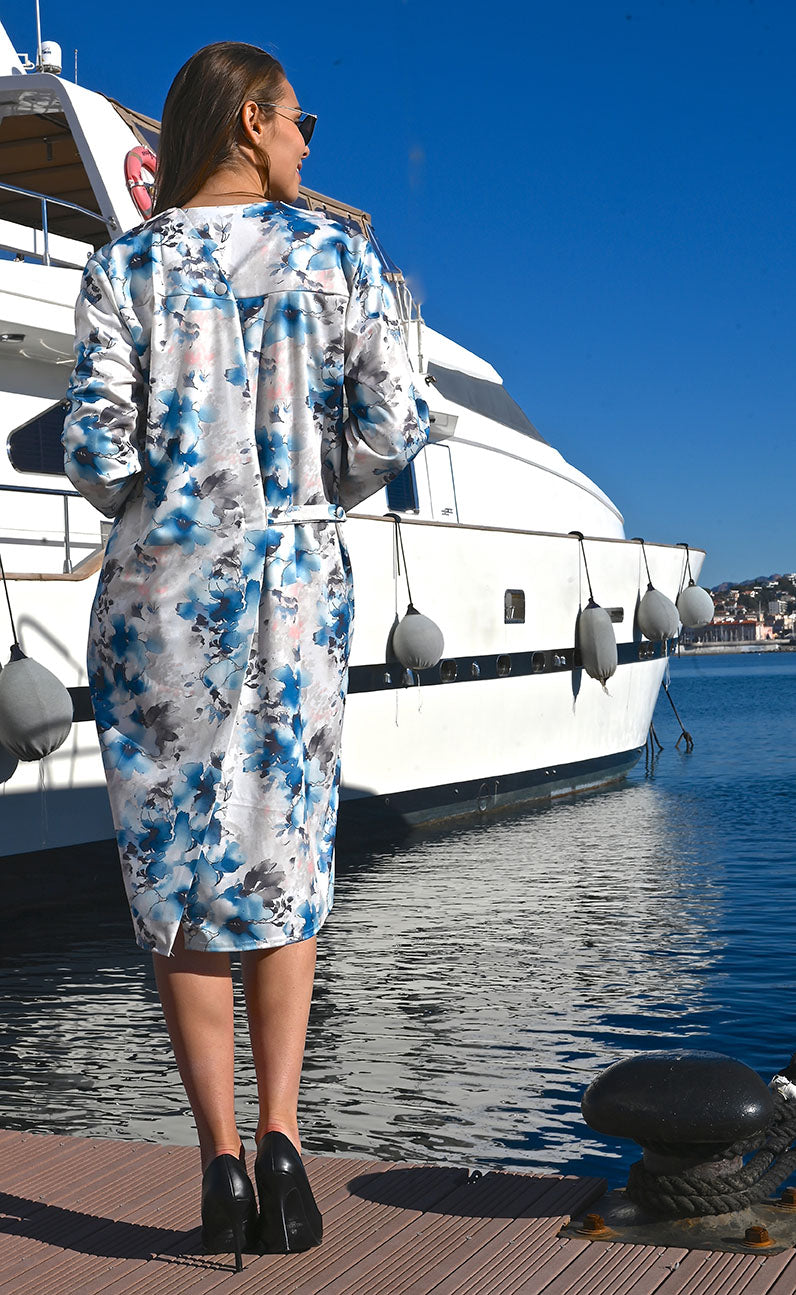Robe fauteuil manches longues Nathalie