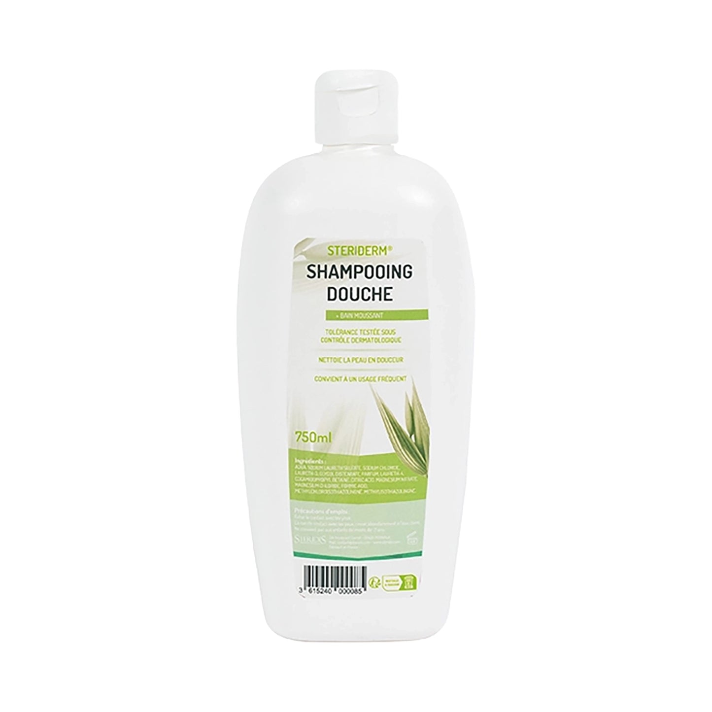 Shampooing douche + Bain moussant Contrôle dermatologique 750 ml