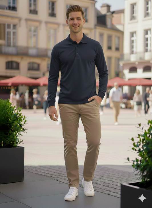 Polo manches longues (Tom)