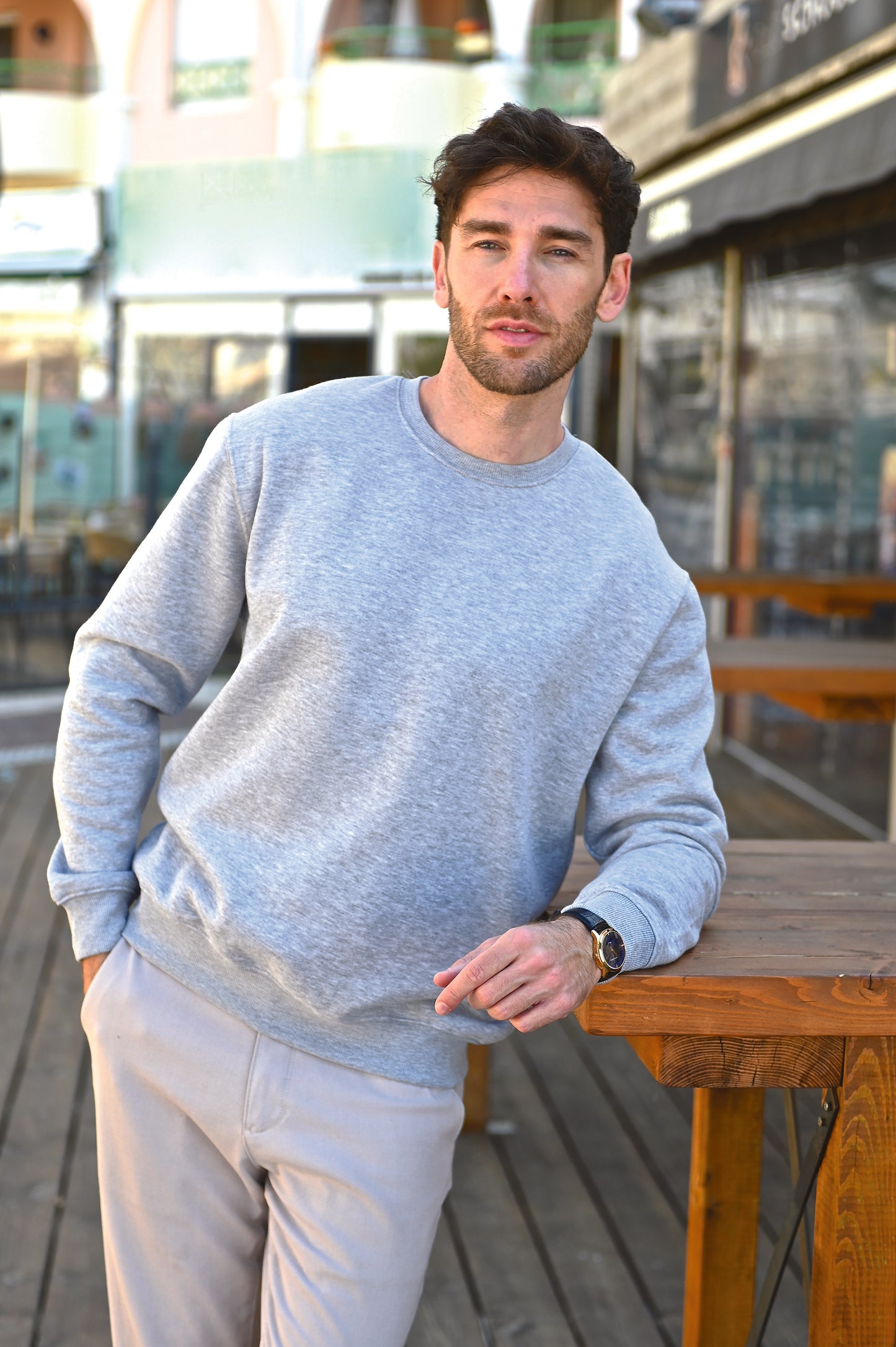 Sweat Valentin (col rond)