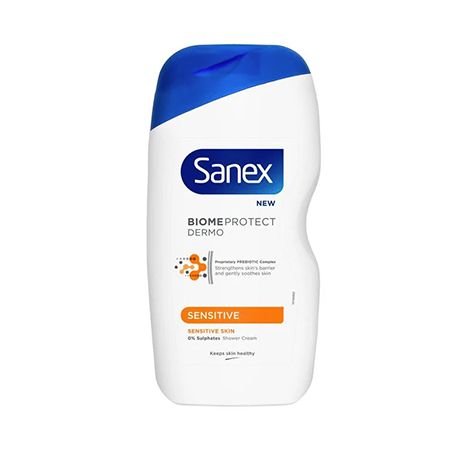 Gel douche Sanex peaux sensibles 500ml